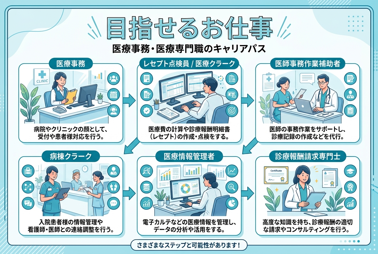 医療事務／笑顔と心配りで患者さんを支える医療期間の顔